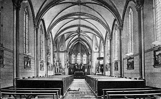 Interieur oude RK kerk