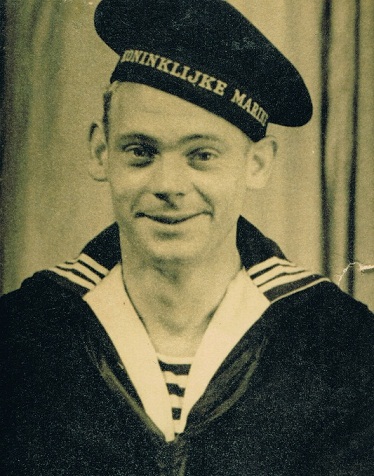 Lin Cornelissen bij de marine