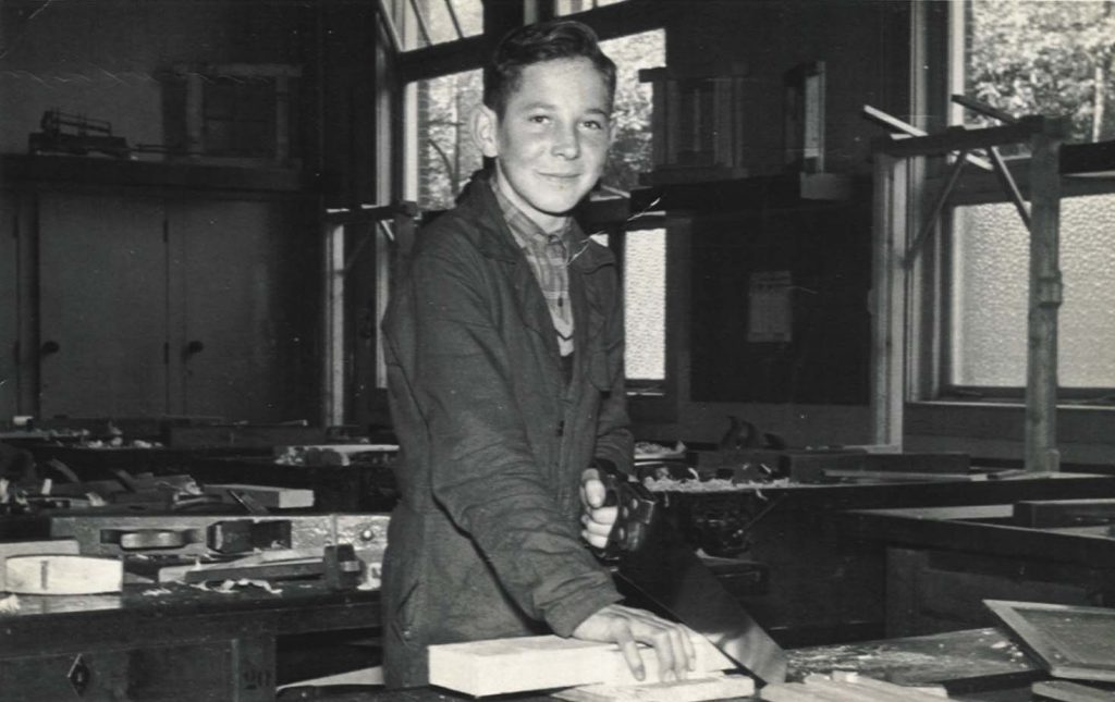 Piet Kesseler – Circa 1957Ambachtsschool NijmegenBron J. Kesseler
