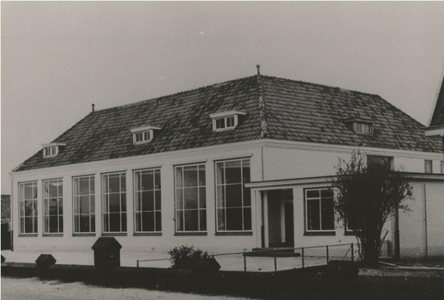 School na de verbouwing 1961-1962 